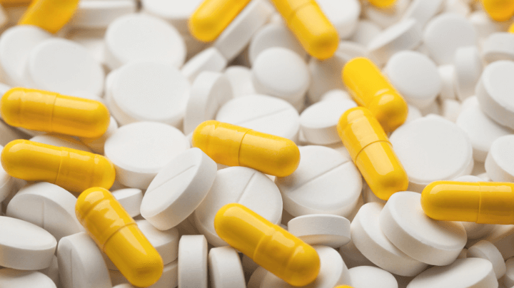 Cafeïne in pilvorm Cafeïne in pilvorm